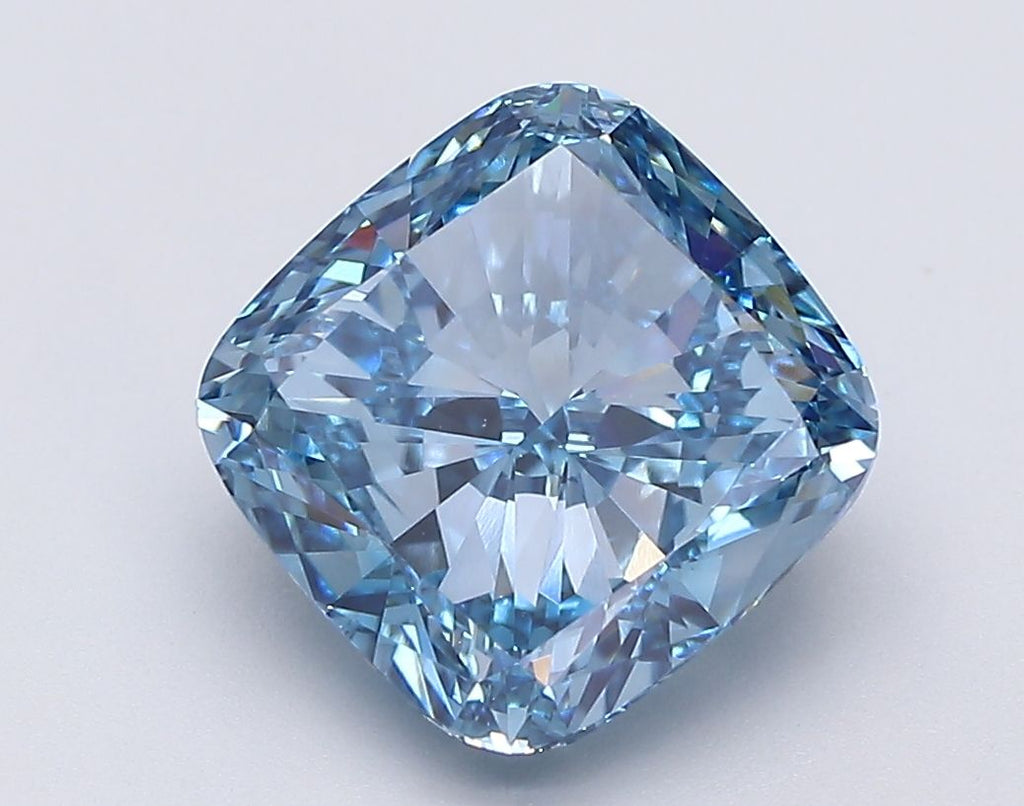 5.02 ct. Fancy Vivid Blue/VS1 Cushion Lab Grown Diamond prod_9a7a1b5d7985442591cc1ce5f5cf5b3a