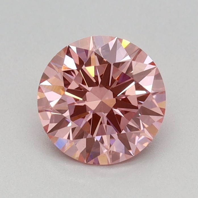 0.59 ct. Fancy Vivid Pink/VS1 Round Lab Grown Diamond prod_cdfdeb75c3fd403fa9155543b8453fd9