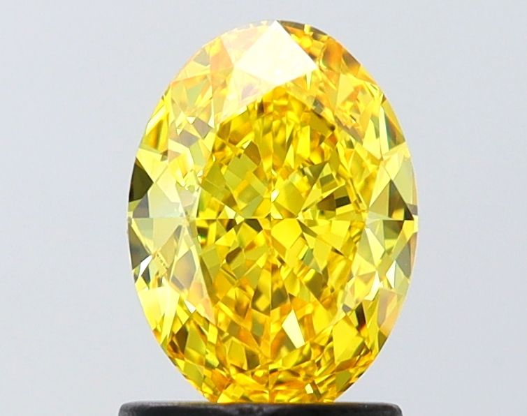 1.50 ct. Fancy Vivid Yellow/VS1 Oval Lab Grown Diamond prod_fd094e574461474b853cbb13a0a22d7b