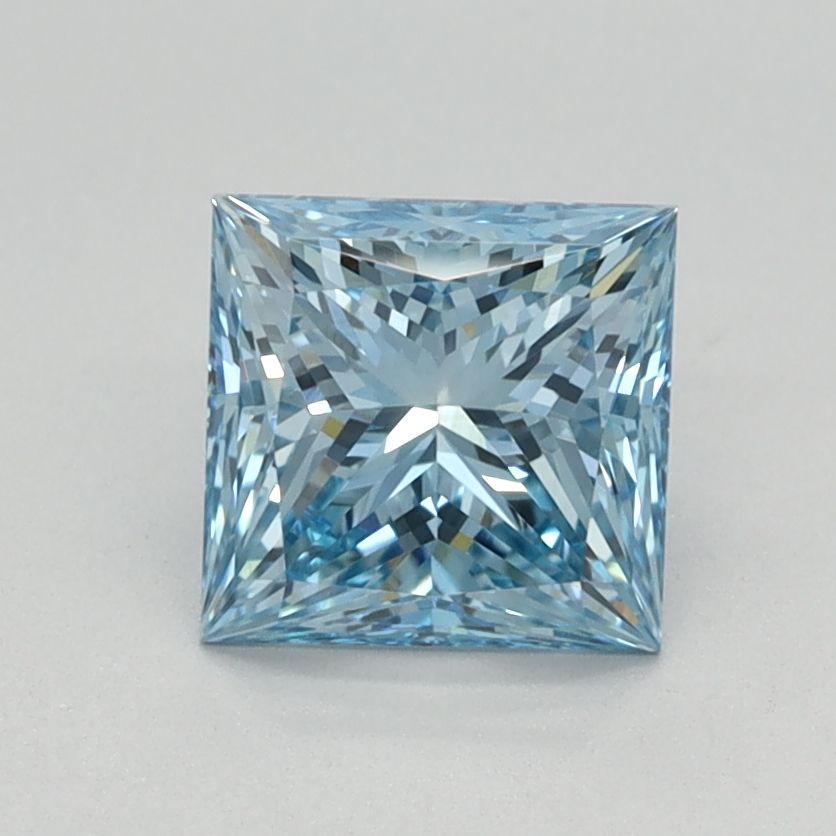 1.08 ct. Fancy Vivid Blue/VVS1 Princess Lab Grown Diamond prod_eff51769a4a24d4dbf429ac0cd5e05c9