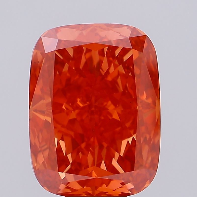 11.16 ct. Fancy Vivid Red/VS1 Cushion Lab Grown Diamond prod_f22dc3870ee245b0bb0d71c047e194cd