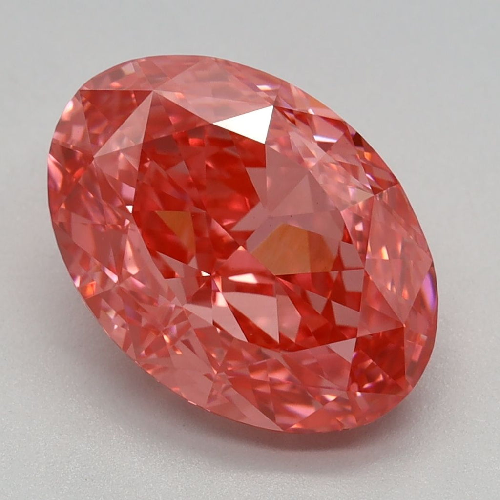 2.65 ct. Fancy Vivid Pink/VS1 Oval Lab Grown Diamond prod_e984d25345df4afcb8db96f32071880f