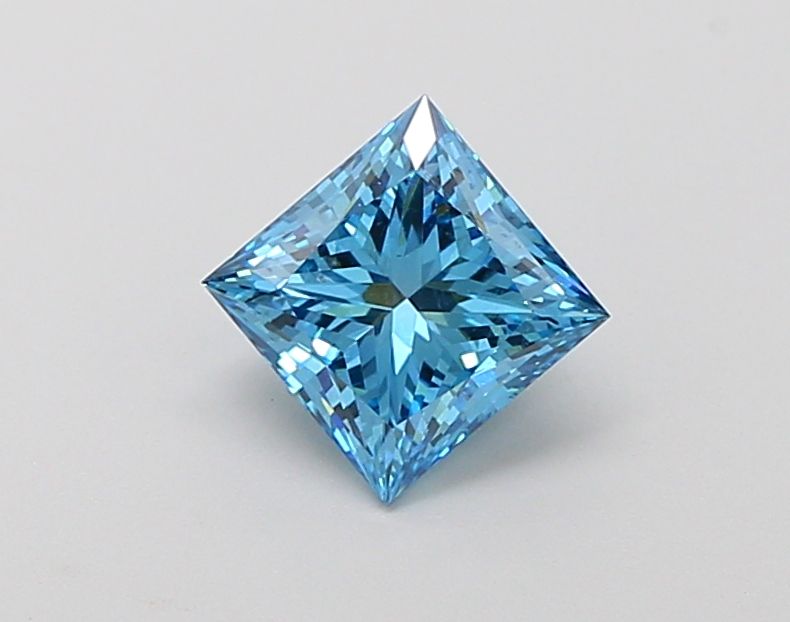 1.04 ct. Fancy Vivid Blue/VS1 Princess Lab Grown Diamond prod_fe291d17dc064f51b15a672101968d84