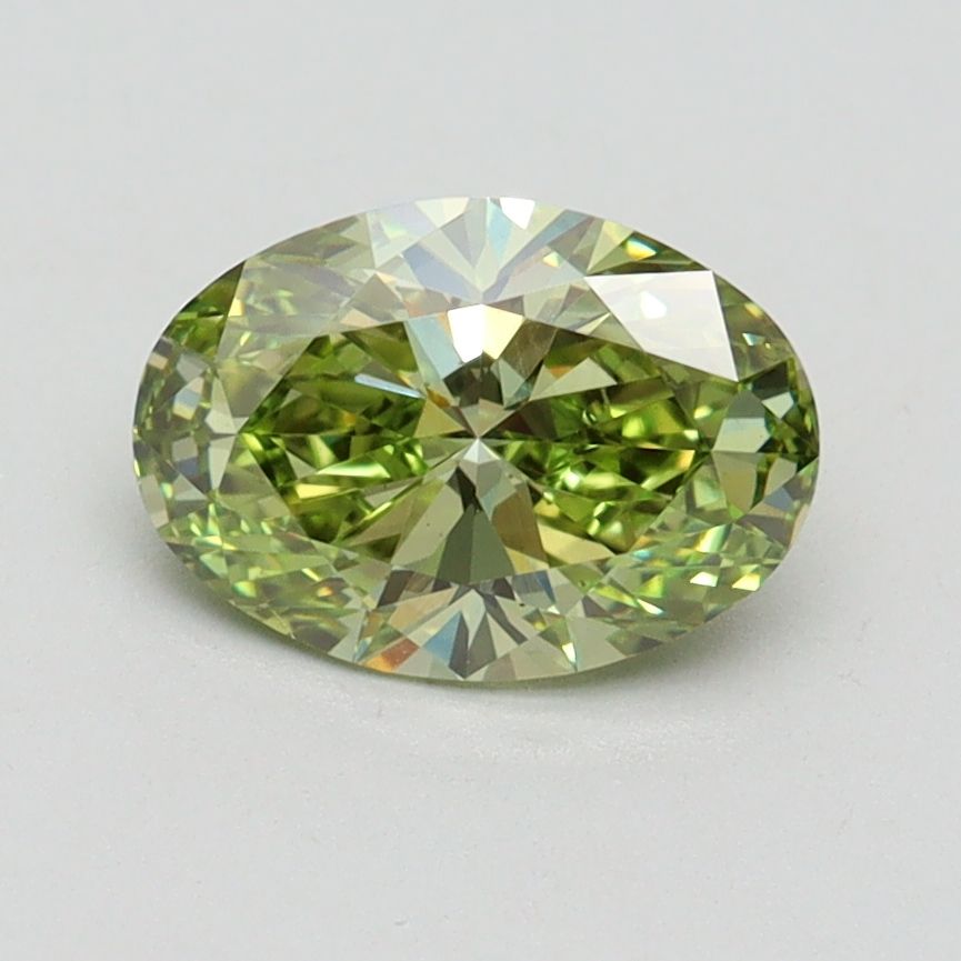 1.14 ct. Fancy Vivid Green/VS2 Oval Lab Grown Diamond prod_ddfa6db9c6c84a4db8d695f39d55e591