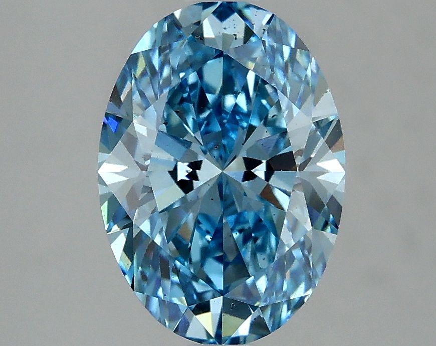 2.06 ct. Fancy Vivid Blue/VS2 Oval Lab Grown Diamond prod_ea7f3004346447fa96f8a8edb4ed742c