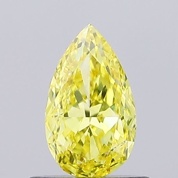 0.56 ct. Fancy Vivid Yellow/VS1 Pear Lab Grown Diamond prod_fb31bdc080b347e49e387b25b6424dd8