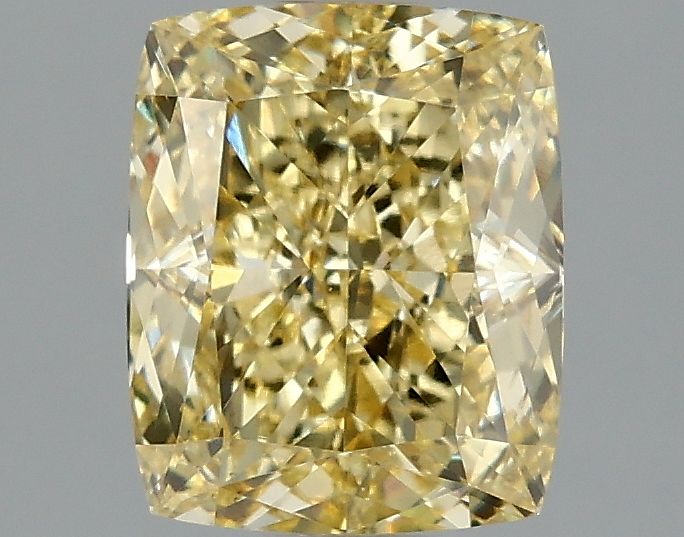 2.10 ct. Fancy Vivid Yellow/VS1 Cushion Lab Grown Diamond prod_ea1a62f67b7845fe9683d2175a587340