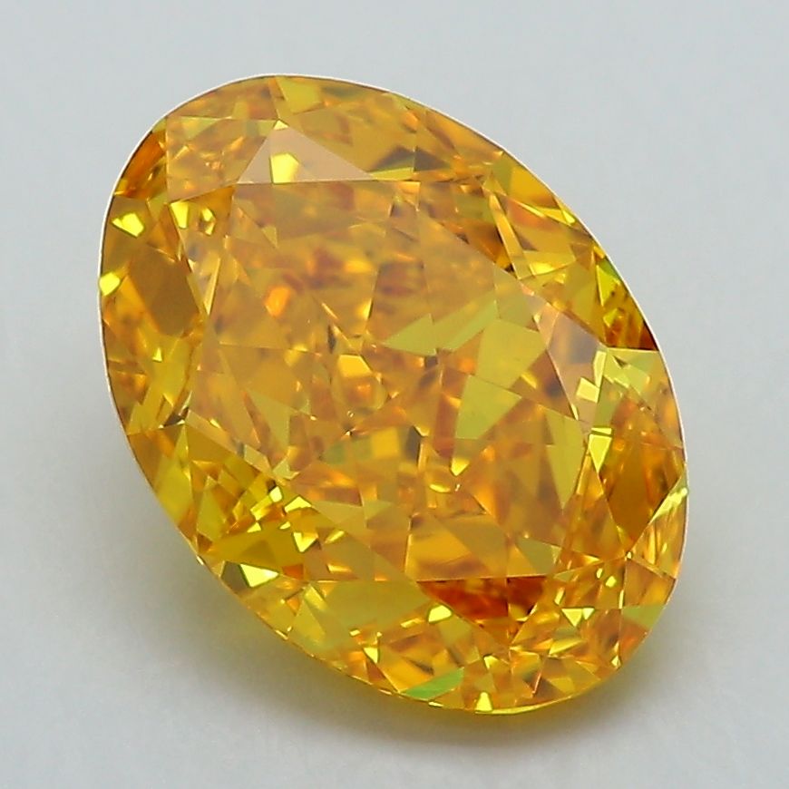 3.53 ct. Fancy Vivid Yellow/VS1 Oval Lab Grown Diamond prod_c922ab6328554390a26d489c76013a46