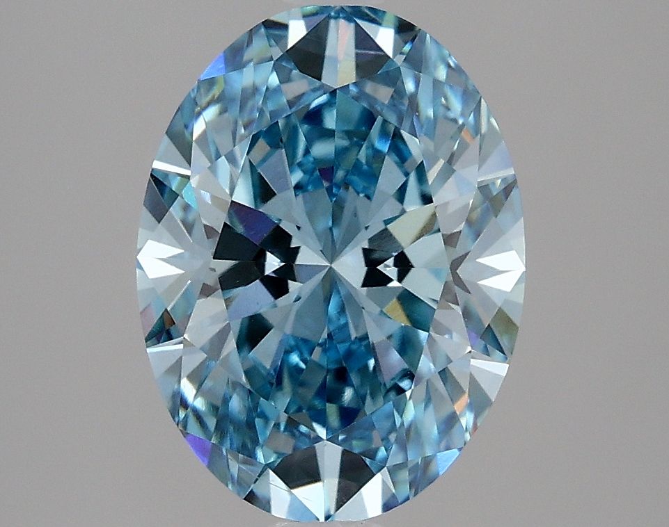 3.11 ct. Fancy Vivid Blue/VS2 Oval Lab Grown Diamond prod_fa492ed08450430397aab19d770bf004