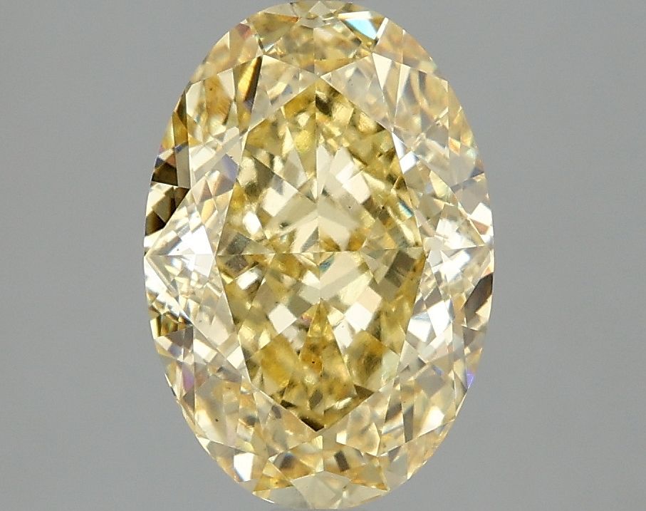 3.05 ct. Fancy Vivid Yellow/VS2 Oval Lab Grown Diamond prod_eb3210eb02ed4a3b970454d3aea20d04