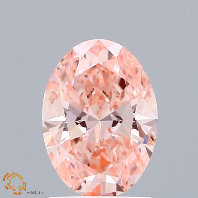 1.00 ct. Fancy Vivid Pink/VS1 Oval Lab Grown Diamond prod_ec33c6ee6c3d4459a3e83d6e1a0851ca