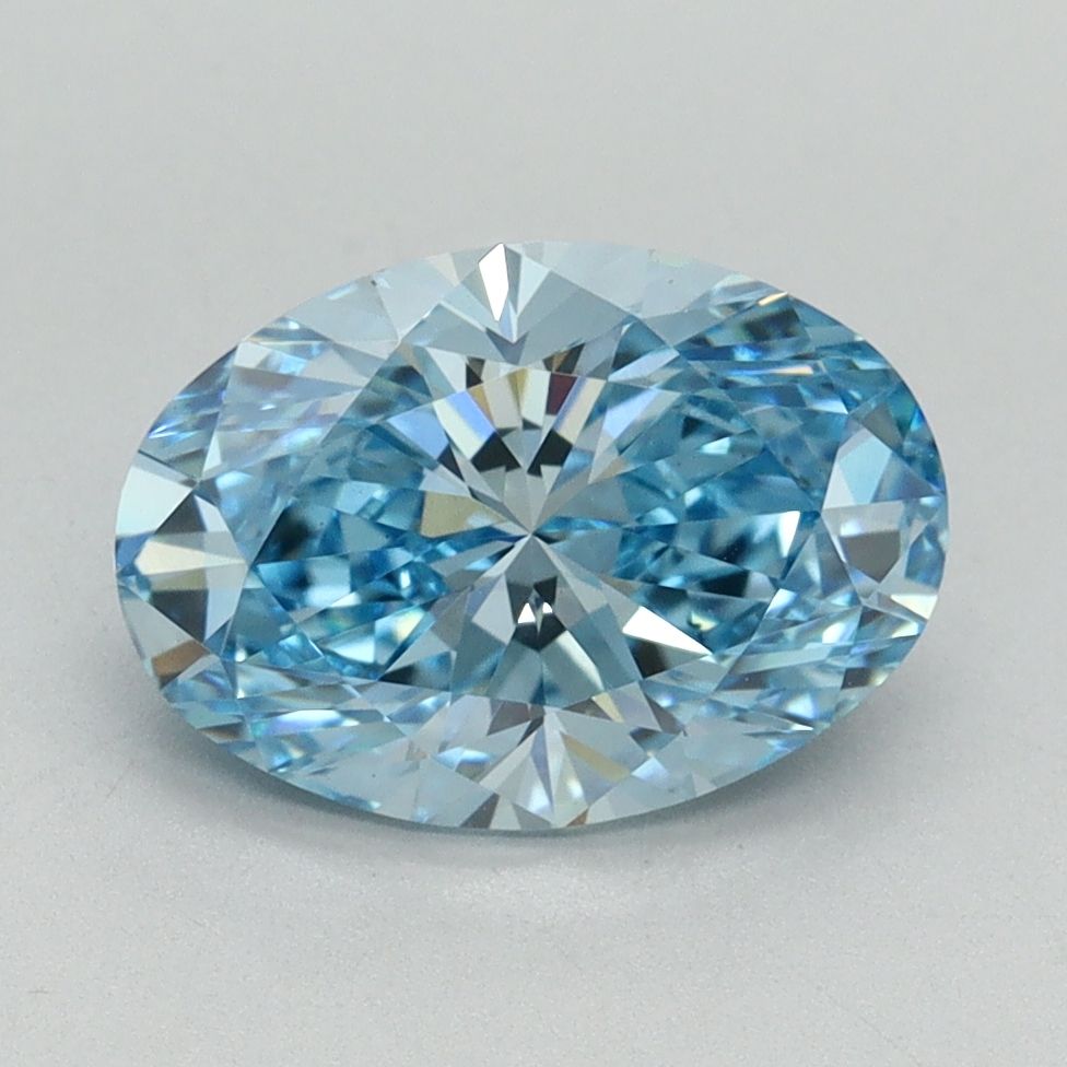 2.14 ct. Fancy Vivid Blue/VS1 Oval Lab Grown Diamond prod_fcbeec68244744f683bc29a3fb205cf3