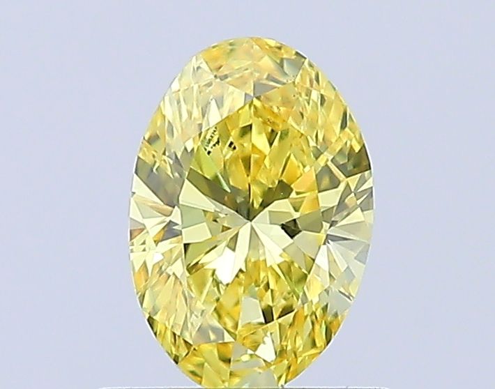 0.65 ct. Fancy Vivid Yellow/VS1 Oval Lab Grown Diamond prod_f563a3eb65524de08808a0fe3c8c401e