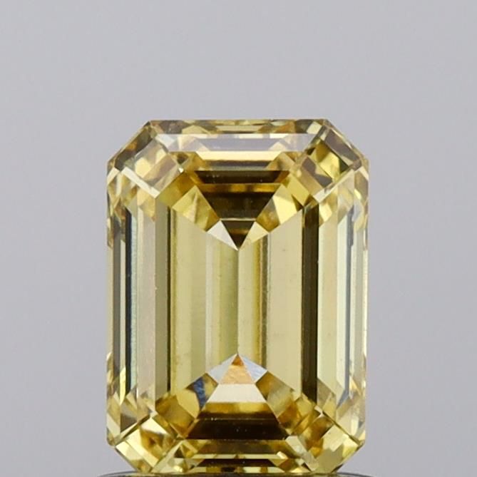 1.01 ct. Fancy Vivid Yellow/VS1 Emerald Lab Grown Diamond prod_d43e2b9098074b08882408a0da4a5595