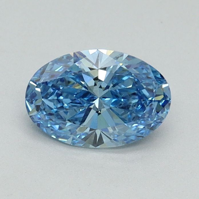 0.56 ct. Fancy Vivid Blue/VS1 Oval Lab Grown Diamond prod_e827babaa7d8440bbc1f70c575dcf3b5