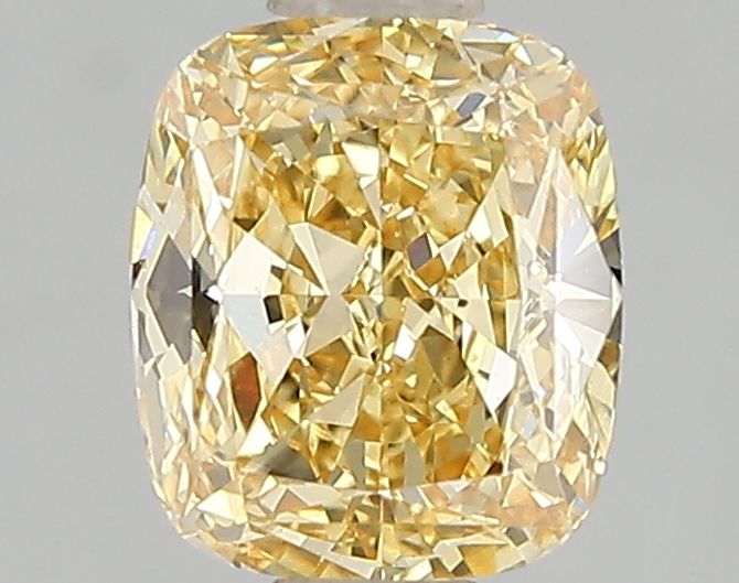 1.59 ct. Fancy Vivid Yellow/VS2 Cushion Lab Grown Diamond prod_fd86b6aa62034e9a8c7ca797842005c3