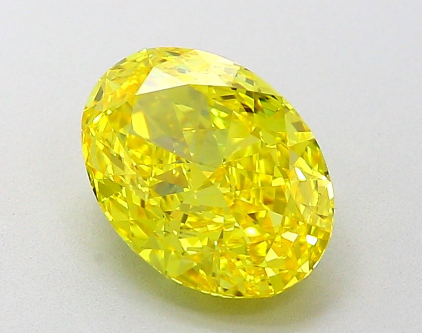 2.02 ct. Fancy Vivid Yellow/VVS1 Oval Lab Grown Diamond prod_e351320fcb7042d5844a87636727e9ab