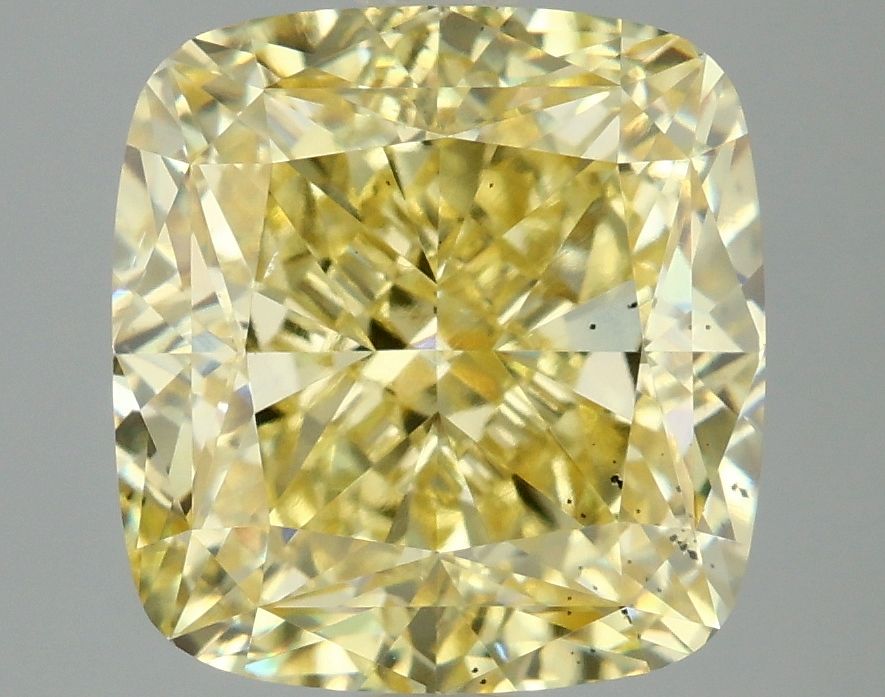 4.10 ct. Fancy Vivid Yellow/SI1 Cushion Lab Grown Diamond prod_f778179245e849ec813552727f057378