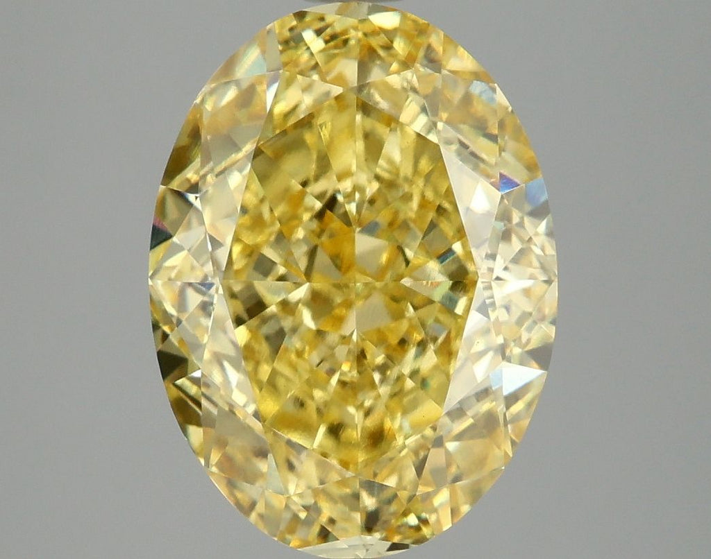 5.09 ct. Fancy Vivid Yellow/VVS2 Oval Lab Grown Diamond prod_649933213d6344b69b0ae439d21e9816