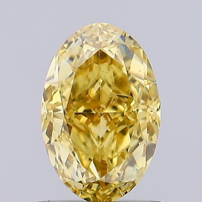 0.92 ct. Fancy Intense Yellow/VS1 Oval Lab Grown Diamond prod_ed6205043b904e2e8a058839d0e0846b