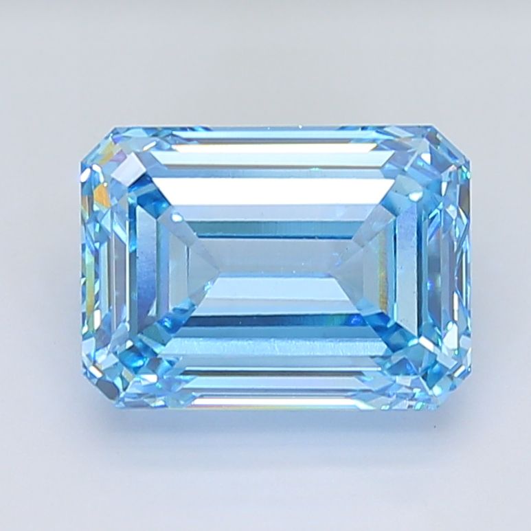 8.03 ct. Fancy Vivid Blue/VS1 Emerald Lab Grown Diamond prod_d41f059b906b48d3821cc59e3657caeb