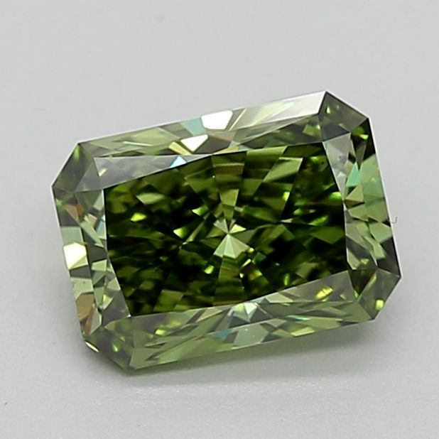 1.51 ct. Fancy Vivid Green/VS1 Radiant Lab Grown Diamond prod_f06b4c12921748b68ca4e31af8e461fe