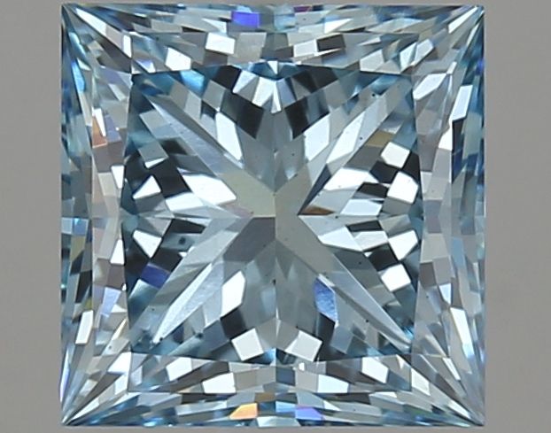 3.07 ct. Fancy Vivid Blue/VS2 Princess Lab Grown Diamond prod_a319af52990149e191022437c2ff00cc