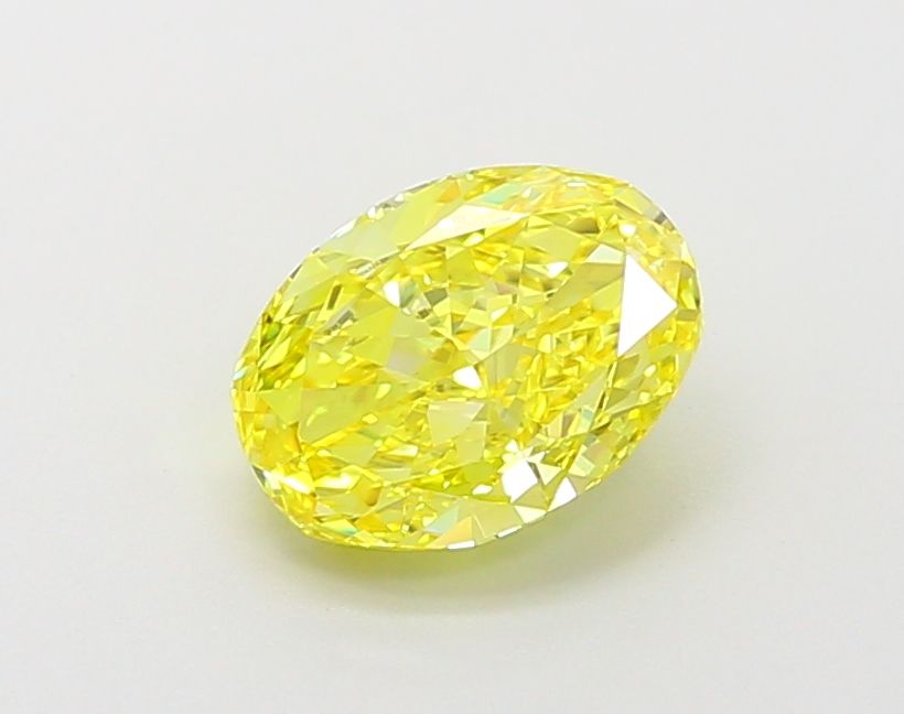 1.51 ct. Fancy Vivid Yellow/VS1 Oval Lab Grown Diamond prod_d1bfa3c7efdc41809e798ec75c4f6247