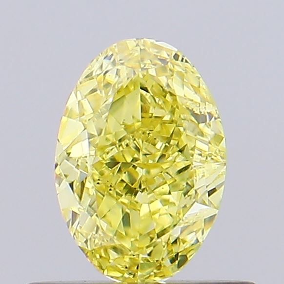 0.59 ct. Fancy Vivid Yellow/VS1 Oval Lab Grown Diamond prod_e61aa91bb9b34fbc902e19a82da7e082