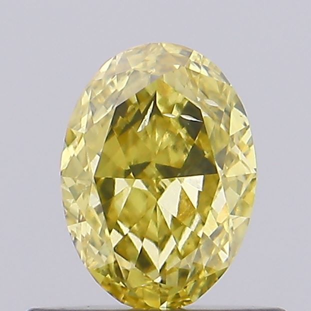 0.51 ct. Fancy Vivid Yellow/SI1 Oval Lab Grown Diamond prod_e0e032c253684f708beac88e5ed17b9c