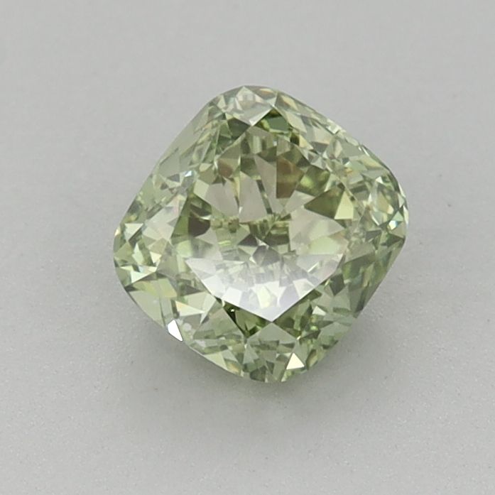 0.80 ct. Fancy Vivid Green/VS1 Cushion Lab Grown Diamond prod_a2c7fff7c450429fb1e6cb31b3196e57