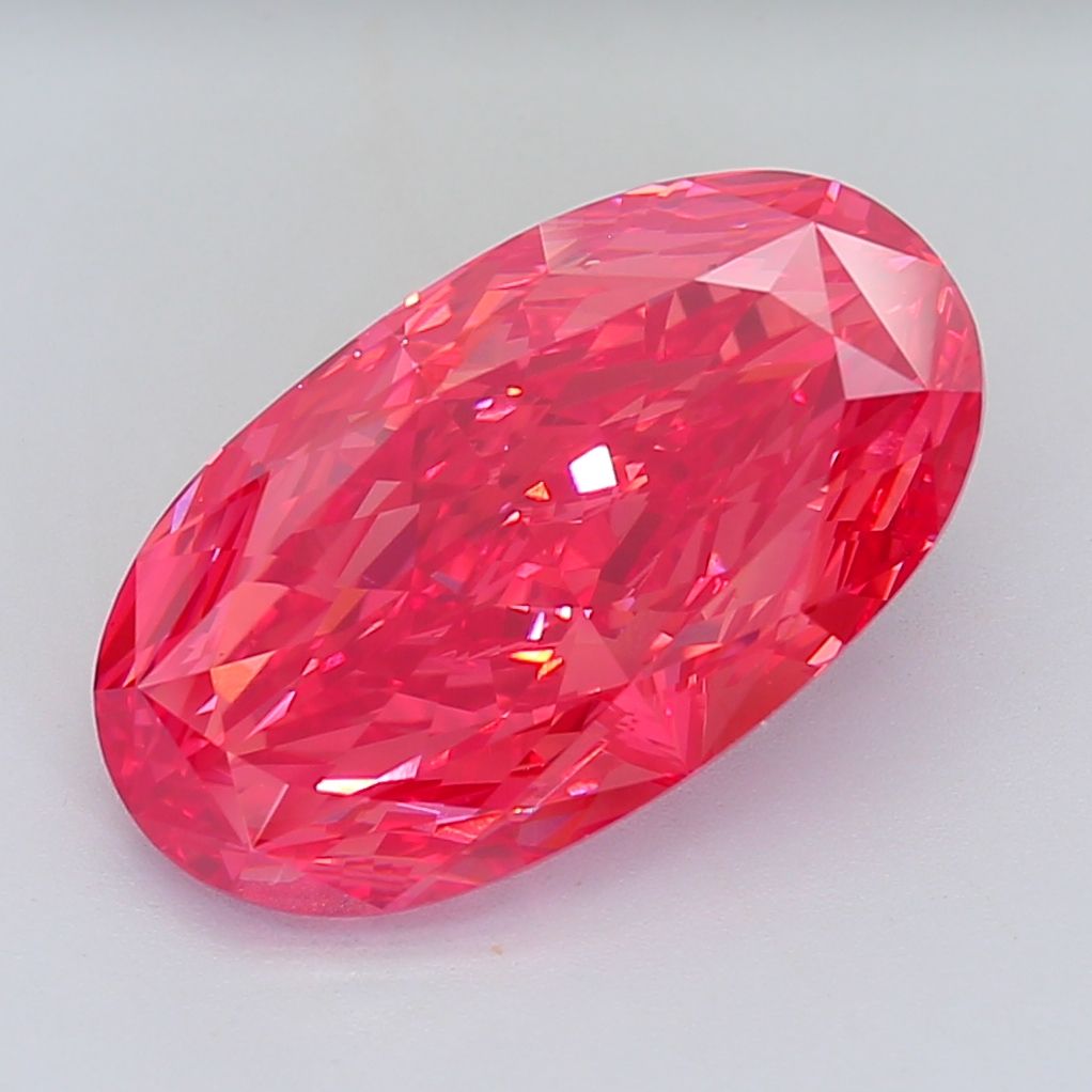 10.85 ct. Fancy Red/VS1 Oval Lab Grown Diamond prod_f31aa70298da4497a12e0d9923c1c673