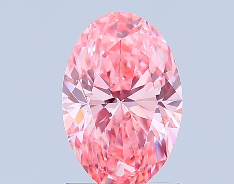 1.26 ct. Fancy Vivid Pink/VVS2 Oval Lab Grown Diamond prod_e4195fc54f094119ac9c3387da31e13a