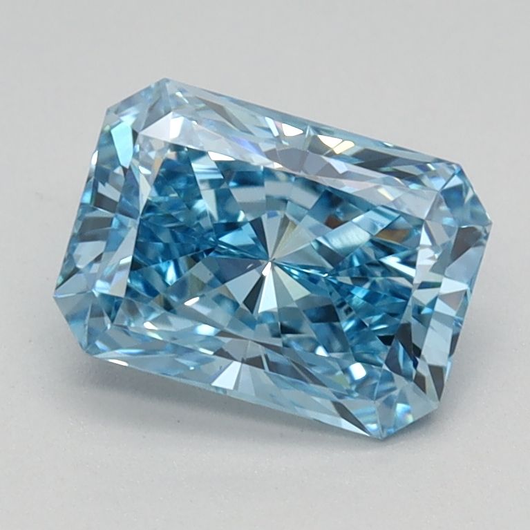 1.06 ct. Fancy Vivid Blue/VS2 Radiant Lab Grown Diamond prod_e4bd8810bb7a44749b6bfd50e3337e19