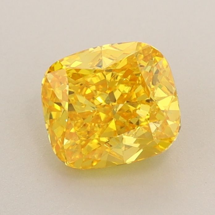 1.06 ct. Fancy Vivid Yellow/VVS2 Cushion Lab Grown Diamond prod_f48c64925fa04ed690efe5d8d11677ff