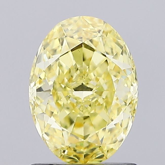 1.01 ct. Fancy Vivid Yellow/VS1 Oval Lab Grown Diamond prod_ec5b7b7d2e544272a777bef6b68637b6