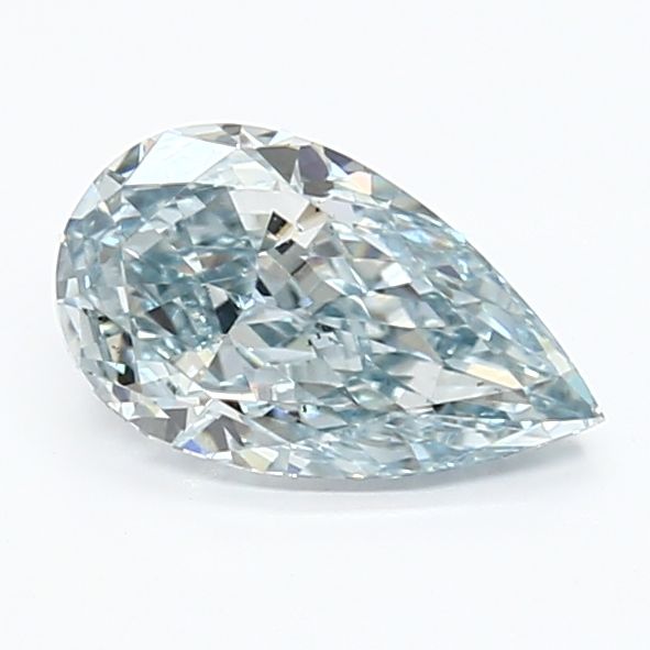 1.12 ct. Fancy Intense Greenish Blue/VS2 Pear Lab Grown Diamond prod_f54be3d3f4a54e17b27688bed3750efa