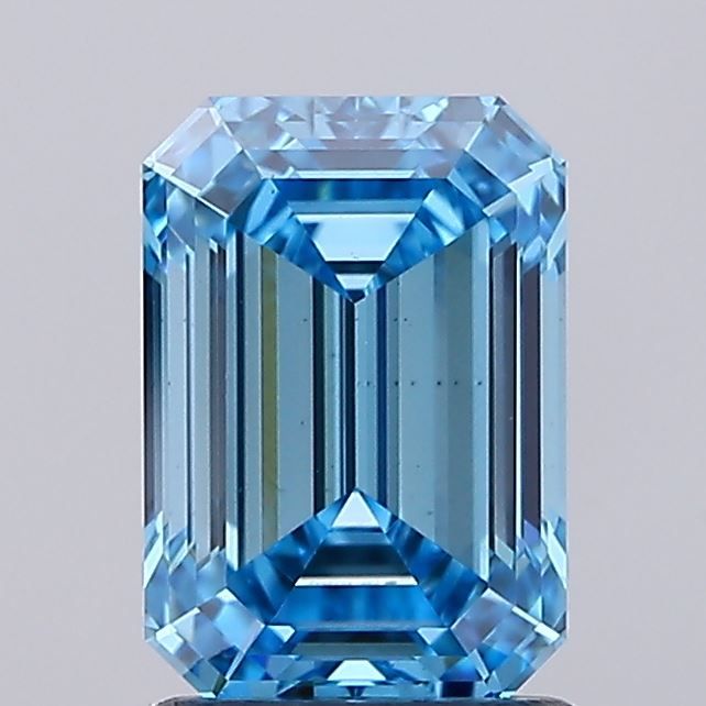 1.89 ct. Fancy Vivid Blue/VS1 Emerald Lab Grown Diamond prod_8771b380f6074b67b3efa7557ee6ccba