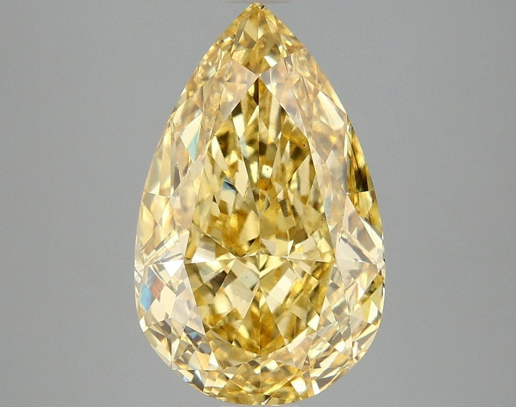 4.10 ct. Fancy Vivid Yellow/VS2 Pear Lab Grown Diamond prod_eece2e7c8517471388abcfb64e3c3360