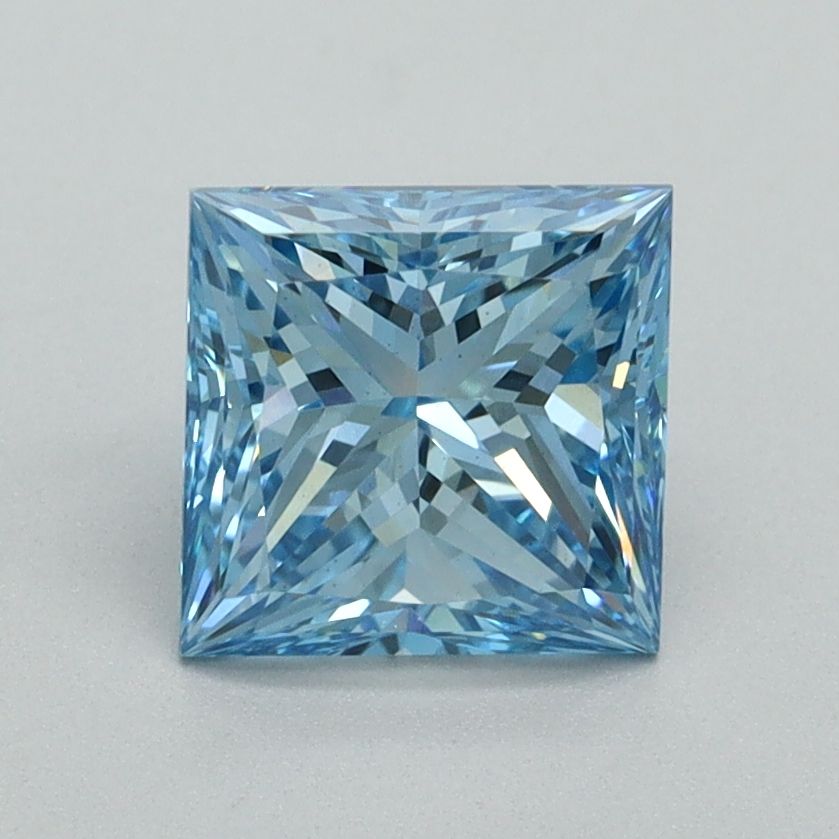 1.59 ct. Fancy Vivid Blue/VS1 Princess Lab Grown Diamond prod_e0a31570847040219be9fc3b34465e86