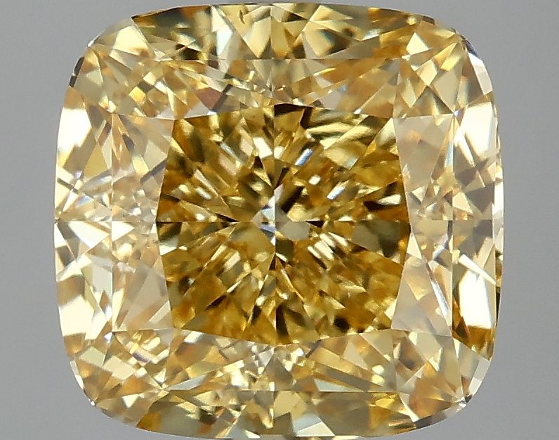 4.88 ct. Fancy Vivid Yellow/VS1 Cushion Lab Grown Diamond prod_ed2ec26b24b0440bace4ddadf8199081