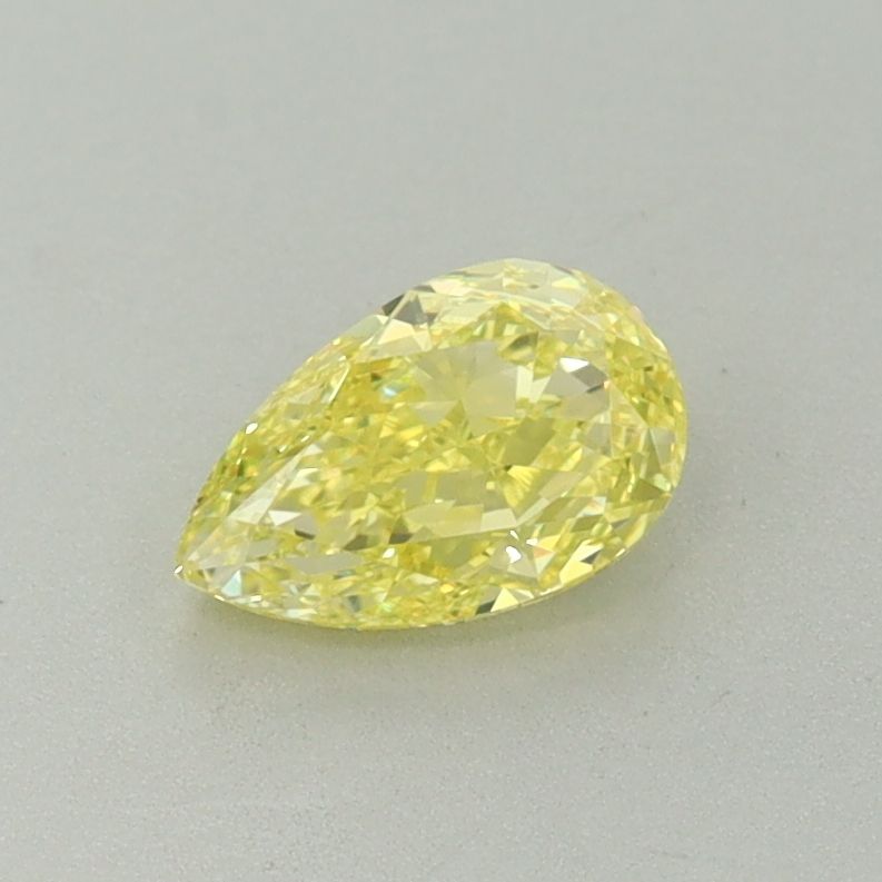 0.63 ct. Fancy Vivid Yellow/VVS2 Pear Lab Grown Diamond prod_7adc3b0e1d4a4732a691d96823d2ddf3