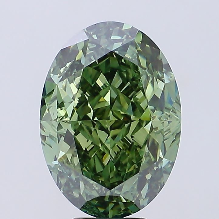 10.27 ct. Fancy Vivid Green/VS1 Oval Lab Grown Diamond prod_e70dac2457ec4d6384bf00794d875859