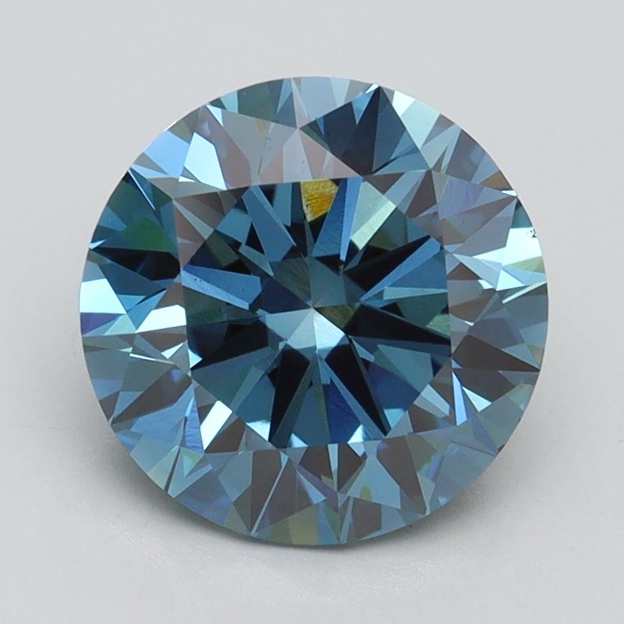 2.70 ct. Fancy Vivid Blue/VS2 Round Lab Grown Diamond prod_eb9bcd2d797c4a15b6b22c2460deb3f9