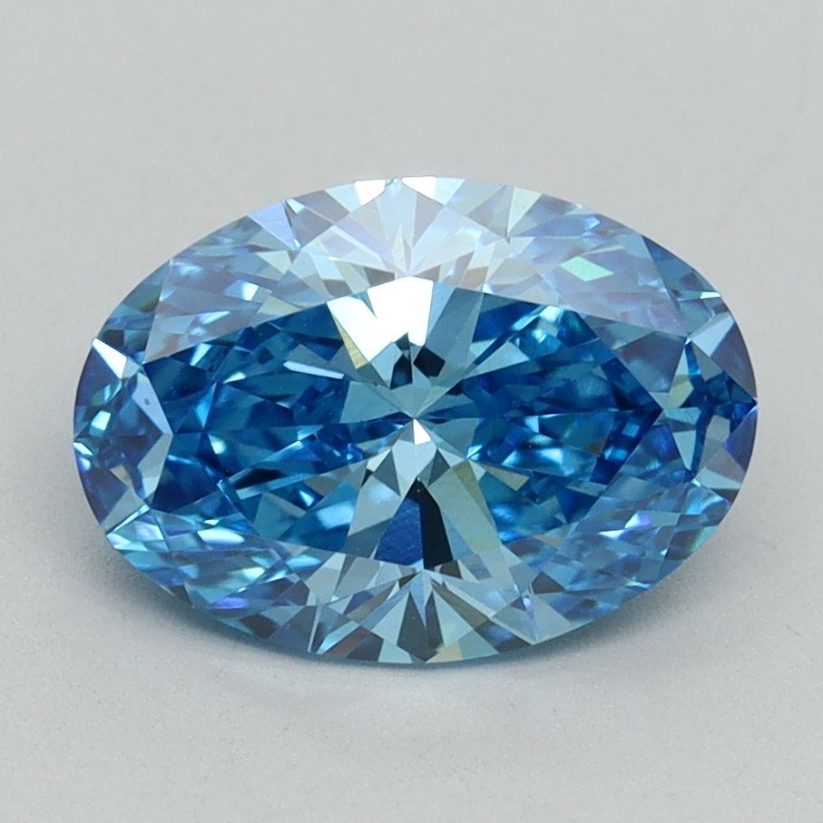 2.02 ct. Fancy Vivid Blue/VS1 Oval Lab Grown Diamond prod_90975a9a8a914a74909d6f9bfd0d7417