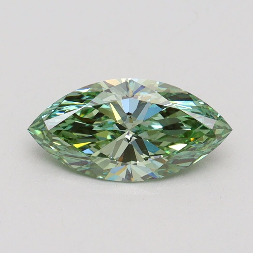 1.08 ct. Fancy Vivid Green/VVS2 Marquise Lab Grown Diamond prod_f3381a623adc4775b13a906e6c78ced3