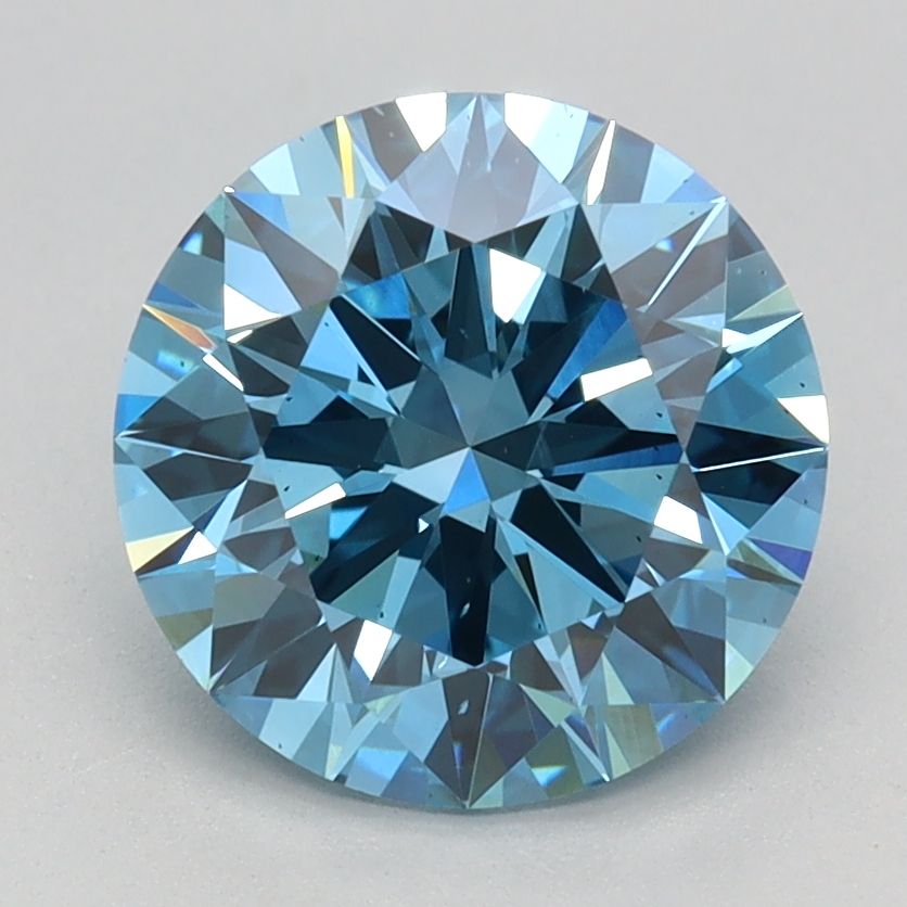 2.09 ct. Fancy Vivid Blue/VS2 Round Lab Grown Diamond prod_e6aa54c53c1143e7acf374f03feb5983