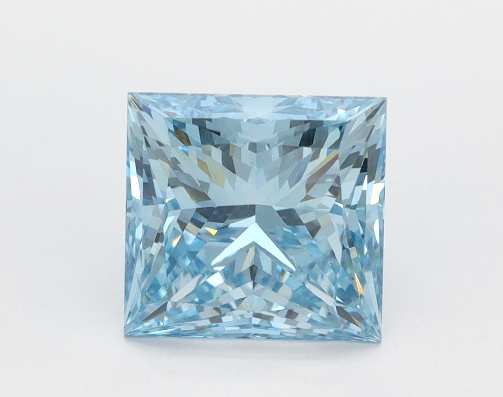 2.28 ct. Fancy Vivid Blue/VS1 Princess Lab Grown Diamond prod_e797137a143c429eb02ac4f8341c8f07