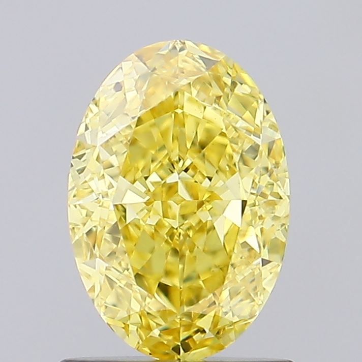 1.12 ct. Fancy Vivid Yellow/VS1 Oval Lab Grown Diamond prod_edce270413134babac767b2f434f422d