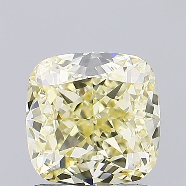 1.54 ct. Fancy Light Yellow/VVS2 Cushion Lab Grown Diamond prod_ec464628f5b849eaabf6af9e2930843a